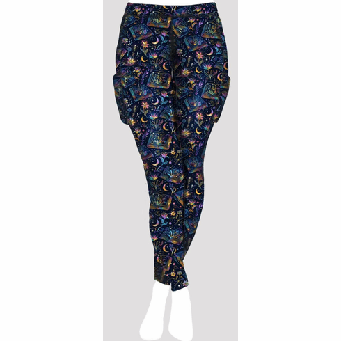 Double pocket pants neon books