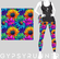 Double Pocket Pants pop art daisies