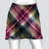 Double pocket pants burgundy grunge plaid