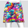 Double pocket pants rainbow clouds