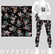 Double pocket pants sugar skull dogs and cats