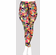 Double pocket pants tropical skull