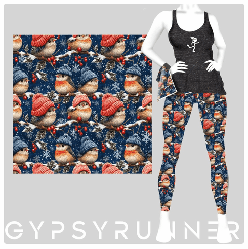 Double pocket pants Winter Birds Cold Gear