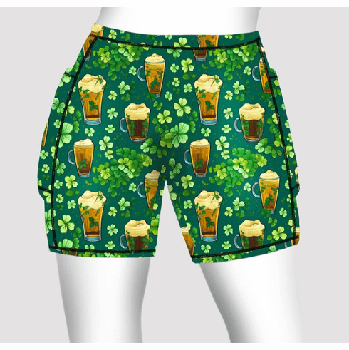 Double pocket shorts beer garden