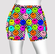 Double Pocket Shorts Checkered Smileys