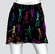 Double pocket shorts dancing skeletons