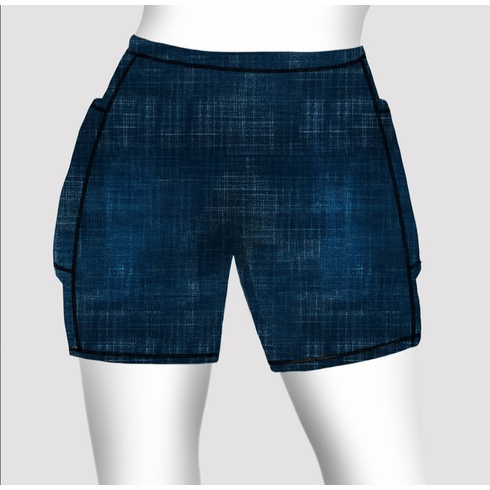 Double pocket shorts denim