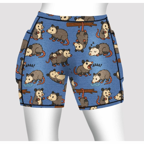 Double Pocket Shorts denim opossum