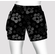 Double pocket shorts gray paws