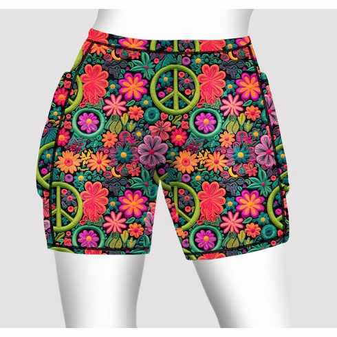 Double pocket shorts green peace preorder