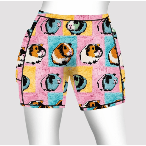 Double pocket shorts guinea pig