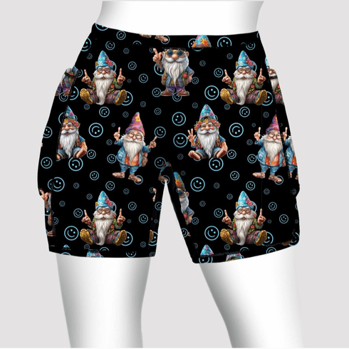 Double pocket shorts hippie gnomes