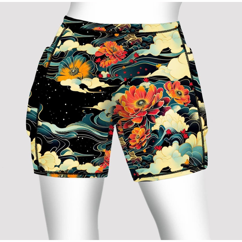 Double pocket shorts midnight zen
