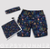 Double pocket shorts neon books