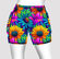 Double pocket shorts pop art daisies
