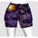 Double pocket shorts purple celestial