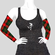 Double pocket shorts red and green plaid