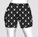 Double pocket shorts skull and crossbones