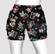 Double pocket shorts sugar skull dogs and cats