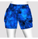 Double pocket shorts washed blue