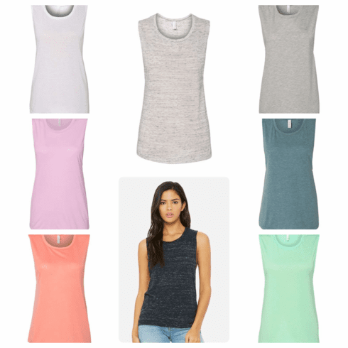 Flowy Womens Muscle Tank