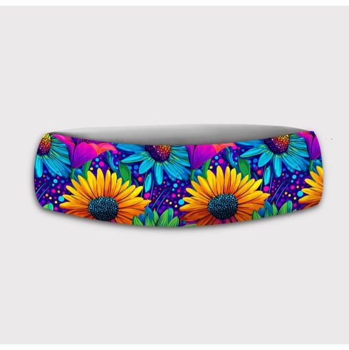 Headbands with sublimated print