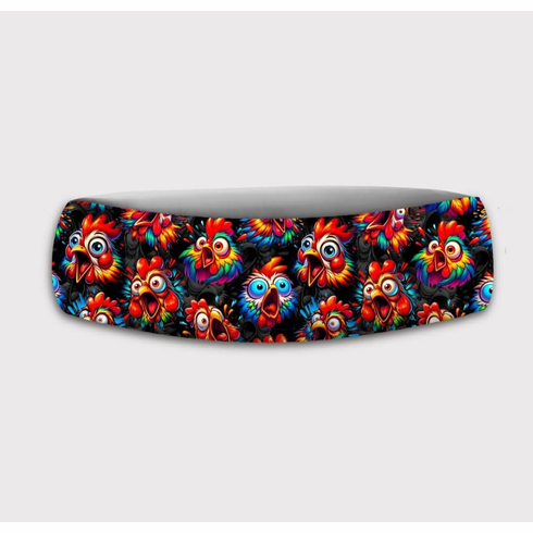 Headbands with sublimated print