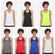 Team Womens racerback tank top 100% polyester 