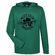 unisex 100% polyester forest green with shenanigans, run for beer or lucky graphic