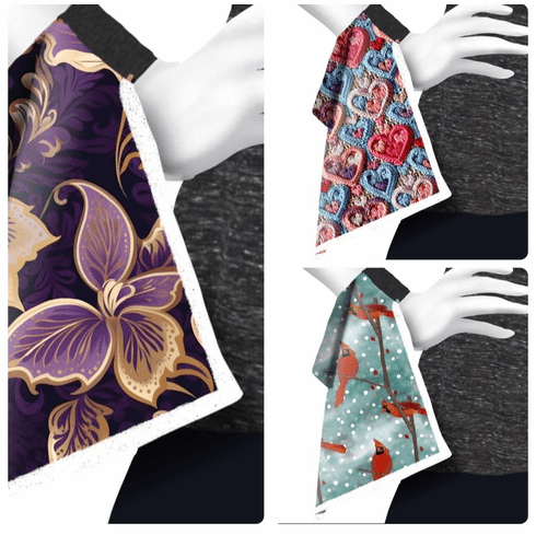 Wirst towel cold gear print also