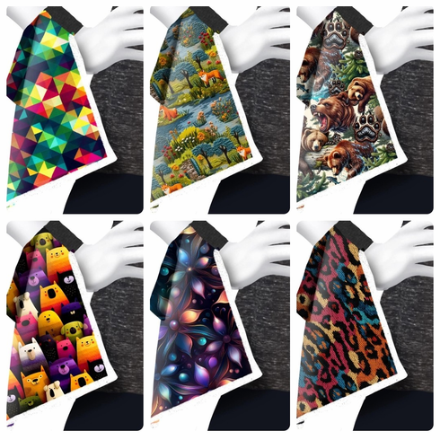 Wrist towel cold gear prints