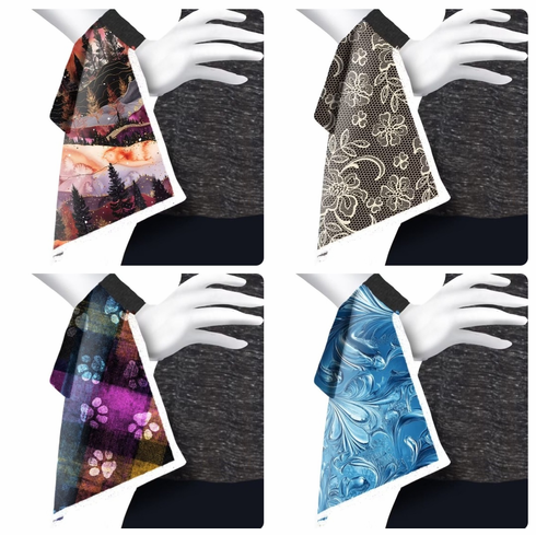 Wrist towel cold gear prints