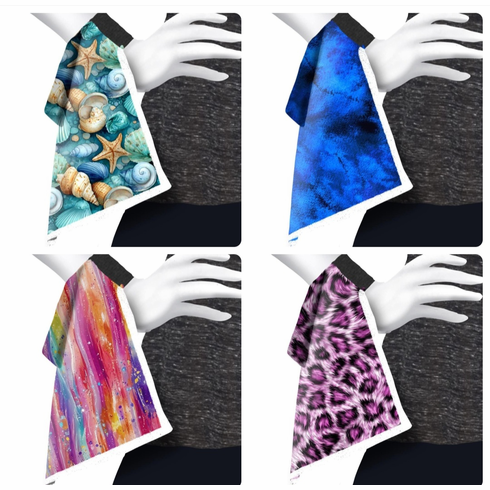 Wrist towel with new designs