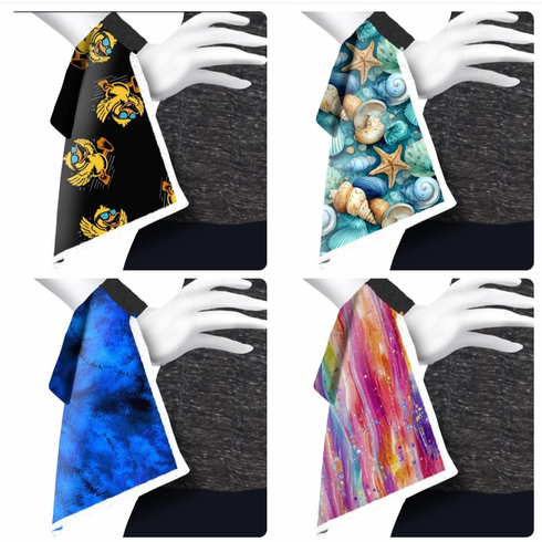 Wrist towel with new designs