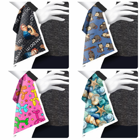 Wrist towel with new designs