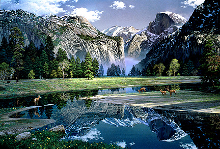 Gold Panning Yosemite