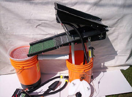 Prospecting Ausrüstung 9 Zoll XL Schleusenbox Mit Vortex – Feingoldgewinnung & Prospecting Dream Riffle Panel