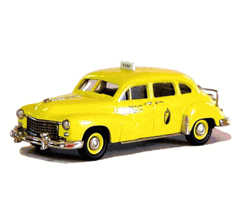 ブルックリン　1949 チェッカーニューヨーカー　1/43 1949 TAXI by BROOKLIN NEW YORK CAB
