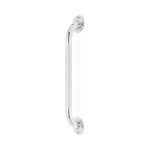 Knurled Chrome Grab Bar, 16" Long, 300 lb. Weight Capacity (Case of 3) G5-016CRX1 Guardian
