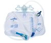 Urinary Drainage Bag, 2, 000 mL, Anti-Reflux Device with Metal Clamp (1 each) DYND15203H Medline