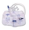 Urinary Drainage Bag, 2, 000 mL, Anti-Reflux Tower with Slide-Tap (1 each) DYND15205H Medline