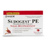 Sudogest PE Phenylephrine HCI, 10 mg Tablet, 36/Box OTC100112 Medline
