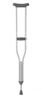 Guardian Aluminum Crutches with 300 lb. Capacity, Medium Adult MDSV80535LFH Medline