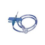 Monoject Angel Wing Blood Collection/Infusion Set with Female Luer 23 x 3/4", Blue, 12" Tubing (Case of 50) 61225190