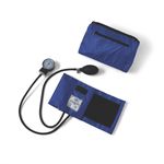 Compli-Mates Handheld Aneroid Sphygmomanometer with Nylon Case, Royal Blue MDS9114 Medline