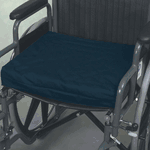 Convoluted Polyfoam Wheelchair Cushion 16" x 18" x 3" Navy 513-8025-2400 MABIS