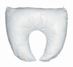 Crescent Pillow Mate White Poly/Cotton 555-7933-1900 MABIS