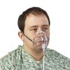 Medium-Concentration Adult Mask with 7' Tubing and Standard Connectors (Case of 50) HCS4600 Medline