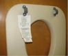 Padded foam commode seat can be used with G98202 and G98204 Item# G222-0716 Medline