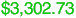$3,302.73